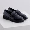 HIMIKO/Himiko/[WEB Exclusive] Truck Sole Coin Loafers/640007 Black Enamel 245