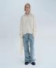 Daiaegeuneol Boucle Collar Knit Cadigan (Ivory)