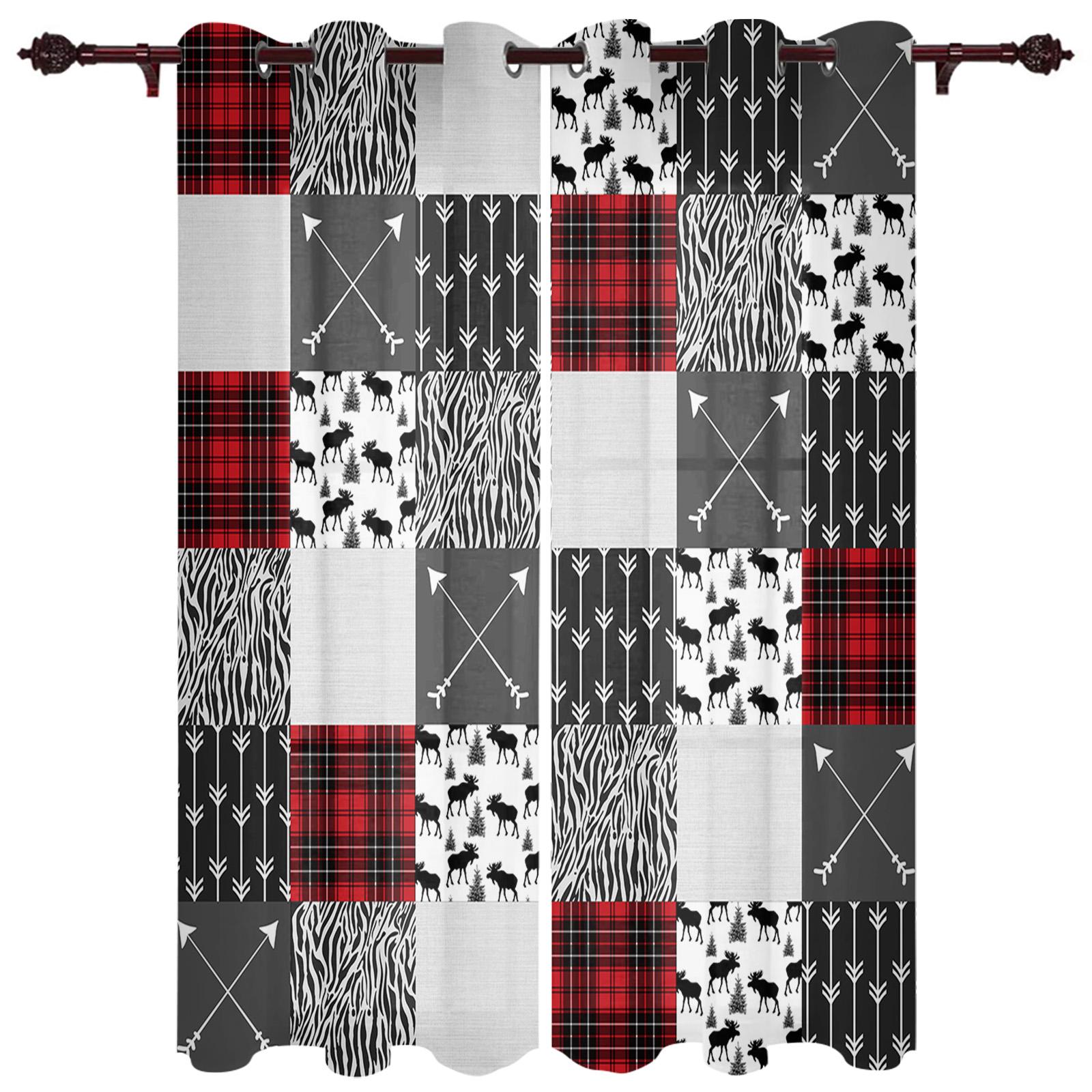 Фиолетовые леопардовые полоски зебры шторы для спальни кухонные шторы для гостиной 135W — фото 16