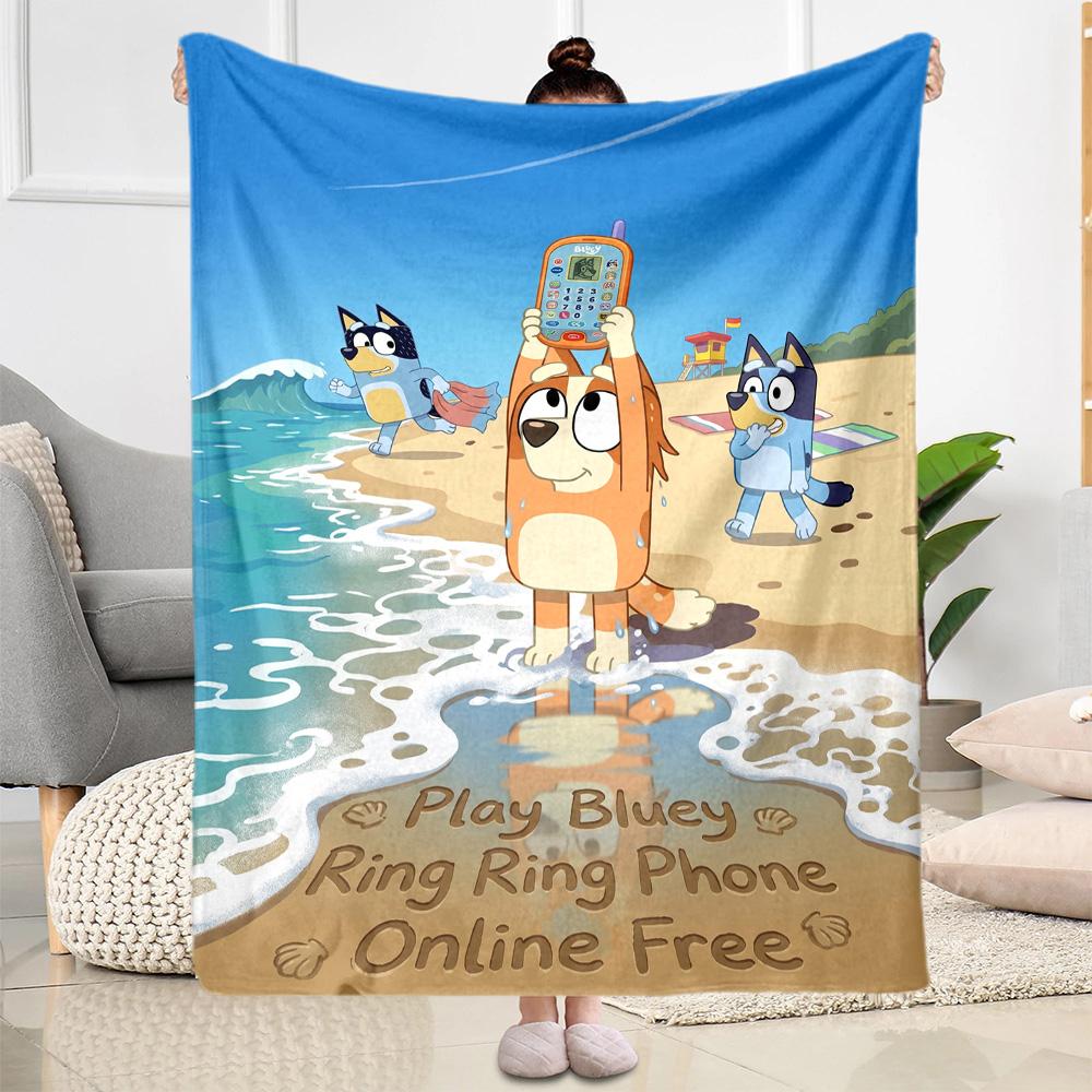 Halloween Night Adventure Blanket Soft & Cozy Great for Chair Bedding Picnics Four Seasons Multipurpose Playful Design