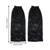 Disco Themed Performances Props Set Fashionable Leg Sleeves Costume Accessory For Dance Shows And Special Occasion
