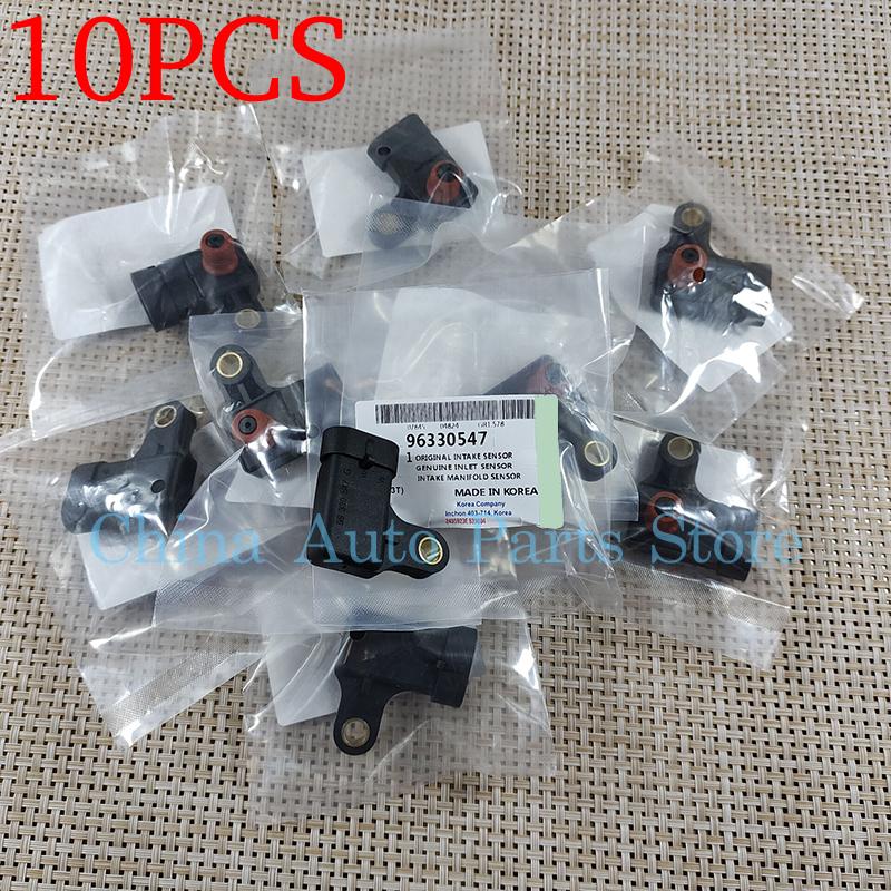10PCS Intake Pressure Sensor For Chevrolet Aveo Spark Daewoo Lanos Leganza Nubiba 96330547