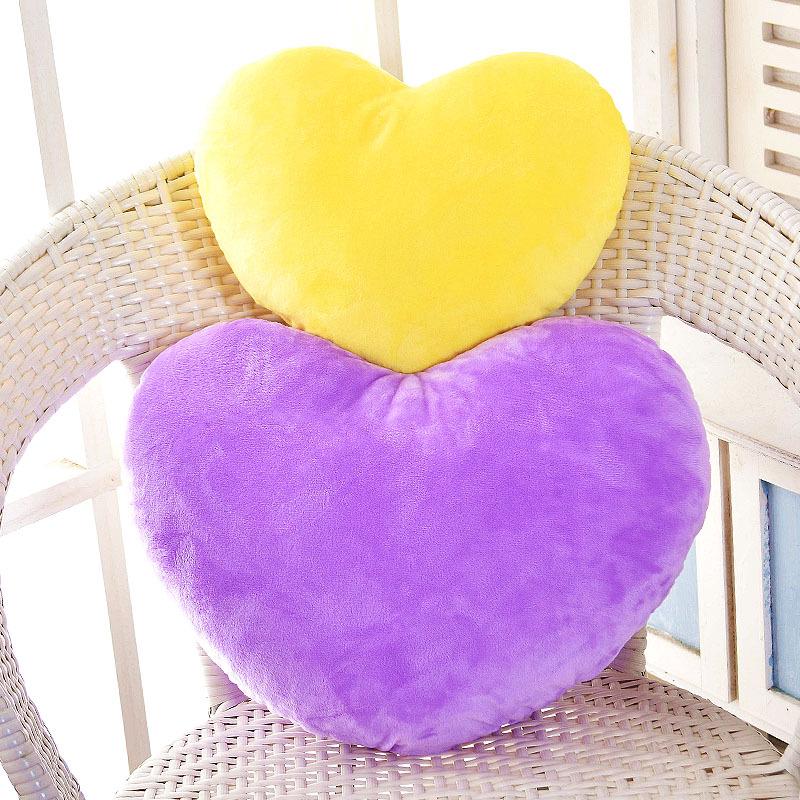 Heart-Shaped Love Pillow: Cute Plush Doll Cushion for Sleeping or Wedding Gift