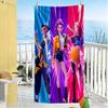 Future Fashion Icons Beach Towel Quick-Dry Soft Microfiber Comfortable Lightweight