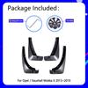 Kotflügel passend für Opel Vauxhall Mokka X 2013~ Buick Encore 2014~ 2018 Autozubehör Schmutzfänger Kotflügel Auto Ersatz