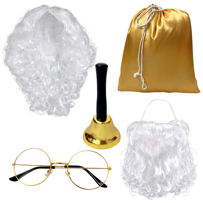 Hot-Selling Santa Claus Cosplay Costume for Adults: Christmas Couple Set M