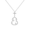 Gourd Diamond Necklace Light Luxury Niche Design Sense High-end High-end Clavicle Chain