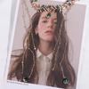 Zinc Alliage de Zinc Cristal Bandeau Frontal Bijoux Hellenisme Vintage Chaîne de Tête Feuille d'Olivier Luxe Filles