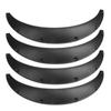 4PCS 800mm+800mm Universal Flares Wide Body Kit Wheel Arches Auto Car Body Kit Polyurethane Black