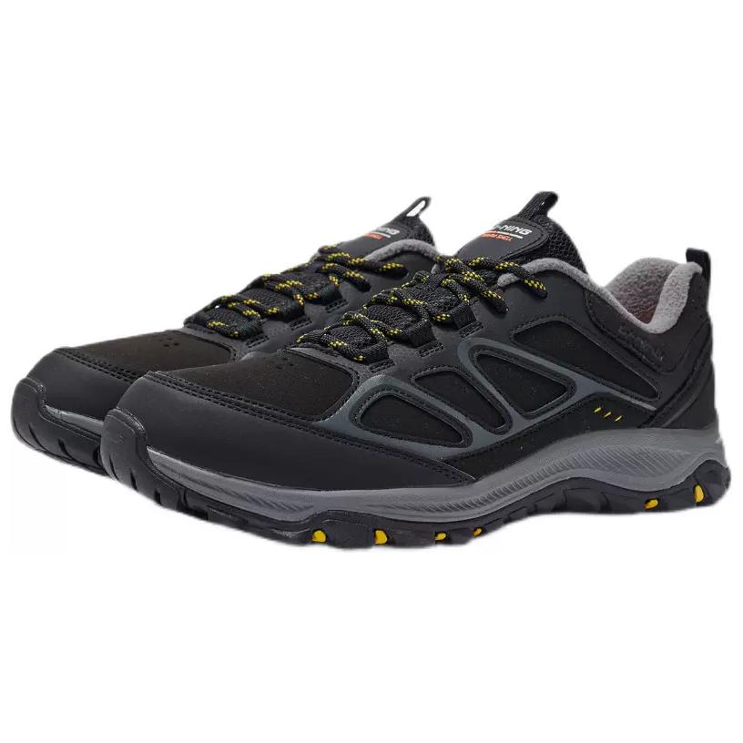 Li-Ning Comfortable Durable Warm Low-Top Casual Shoes Men Sneakers Black AGCR461-61