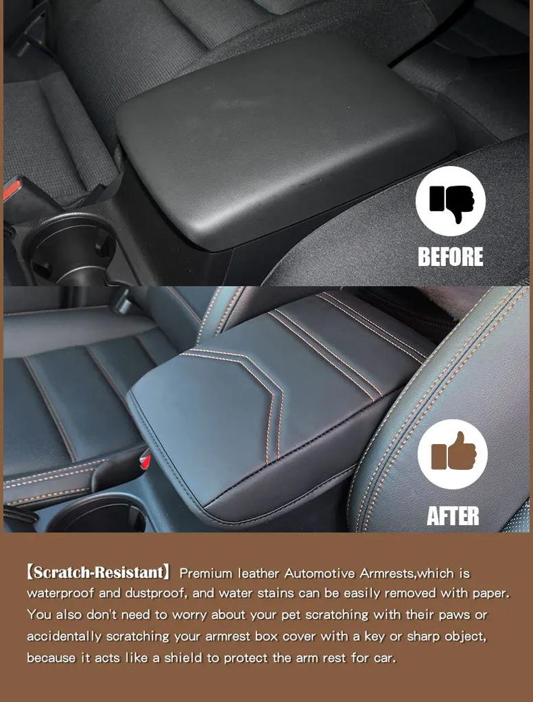 For Mazda CX-5 CX5 2017-2024 2024 KF Armlene Konsollpute Deksel Pute Støtte Boks Topp Matte Fôr Bil Styling Tilbehør