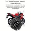 Motorcycle TPMS Wireless Tire Pressure Monitor Real-time Display Waterproof System