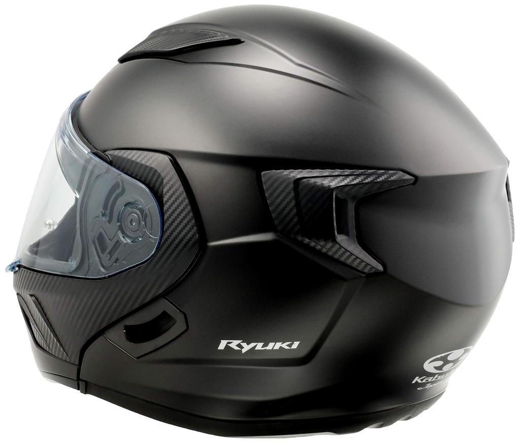 OGK KABUTO Bike Helmet System RYUKI Flat Black (Size S)