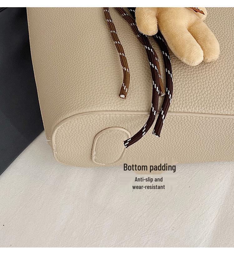 Women's 2025 Fashion Cross-Border Retro Shoulder Tote Bag - Large Capacity, Hot Style Commuter Bag
