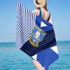 1PC Owl Symbol Wednesday Beach Towel - Soft,  Absorbent Microfiber, Lightweight, Ideal for The Beach, Parties, Travel, Camping fan gifts
