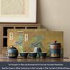 Nordic Landscape Portable Travel Tea Set