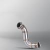For DUKE 790 890 890R 2019-2022 DUKE790 ADV / ADV R 19-22 790 ADV R Rally Motorcycle Exhaust Mid Link Pipe 50MM Slip-On
