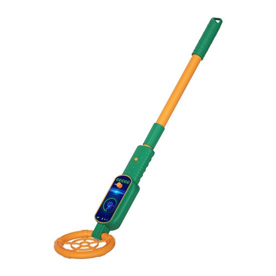 Kids Metal Detector with Light Sound Retractable Handle Handheld Metal Finder Tool Toddlers Outdoor Activity Beach STEM Toy Boys Girls Gift