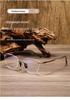 Frameless Sandalwood Glasses: Pure Titanium Butterfly Frames with Myopia-Ready Flat Lenses