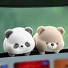 Soft and Cuddly Cute Sitting Figure Deskware for Computer Desktop, Car Dashboard Display Decoration, Adorable