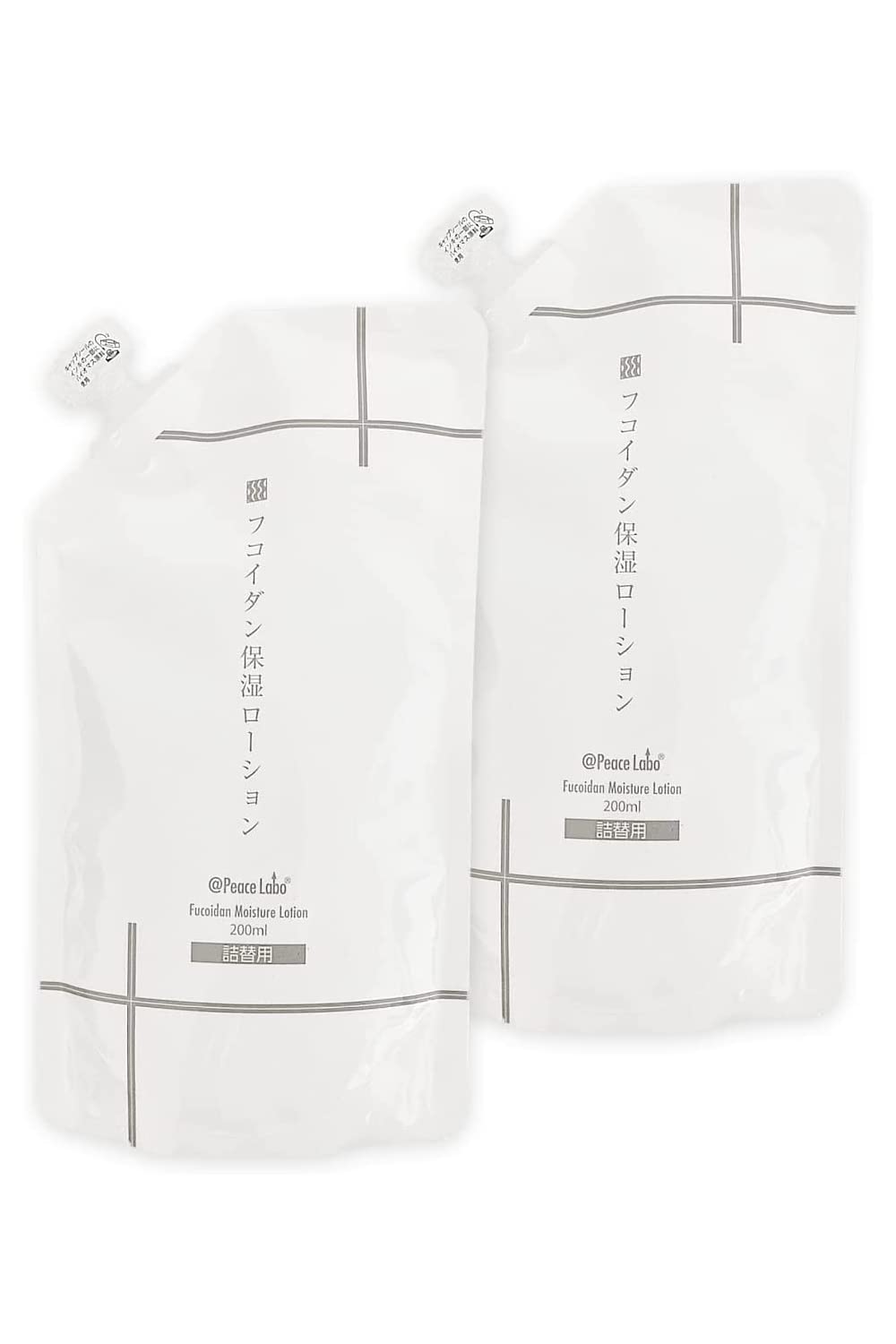 

Fucoidan Moisturizing Lotion Peace 200ml of Refill for Dry and the Whole Body (At Lotion) (Set 2) Skin, Face, Scalp,