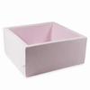 Suchy Basen 90X90X40 Velvet Soft Jasnoróżowy Bez Piłek