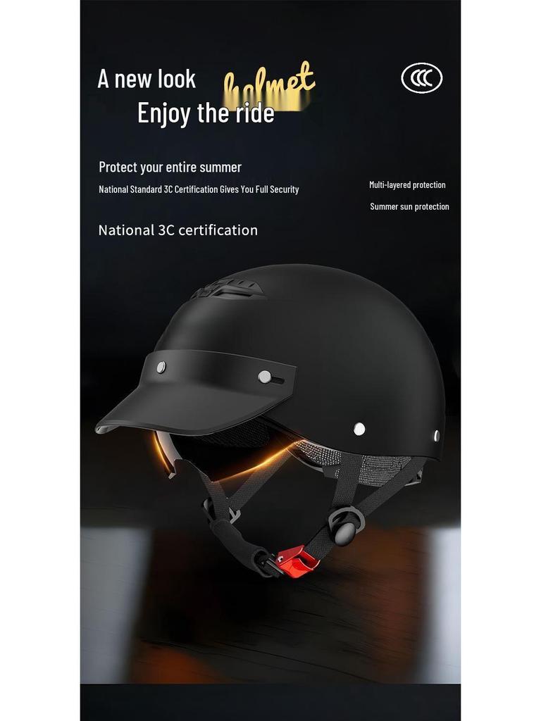 Universal Adult Electric Scooter Helmet – Adjustable, 3C Certified, Sun Protection, Fits Larger Sizes