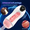 Automatico Masturbatore Maschile Tazza di Vibrazione Pompino Reale Della Vagina Figa Tascabile Pene Macchina Del Sesso Orale Giocattoli per Uomo Adulti 18+