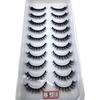 AMSDCN Artificial Mink Short Natural Dramatic False Eyelashes Short Eyelashes 10 Pairs of 3D Eyelash Makeup False Eyelashes