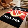 Fc Energie Cottbus Floor Rug Office Rug Perfect for Entryway Balcony Foyer Dining Room Antislip Carpet Anime Office Decor Birthday Christmas Gift
