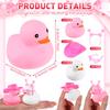 24/48 Pcs Valentine's Day Rubber Ducks 2 Inch Mini Valentine's Day Ducks Bath Toys Party Decorations Holiday Rubber Ducks