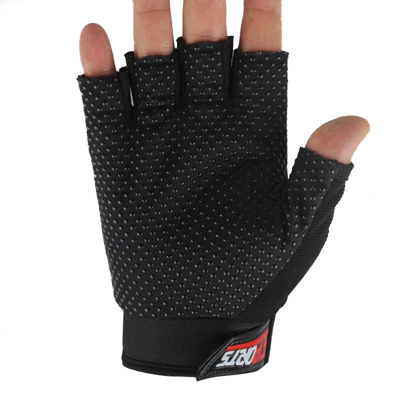 Cycling Half-finger Gloves Men's Spring and Summer Touch Screen Wear-resistant Outdoor Mountaineering Non-slip