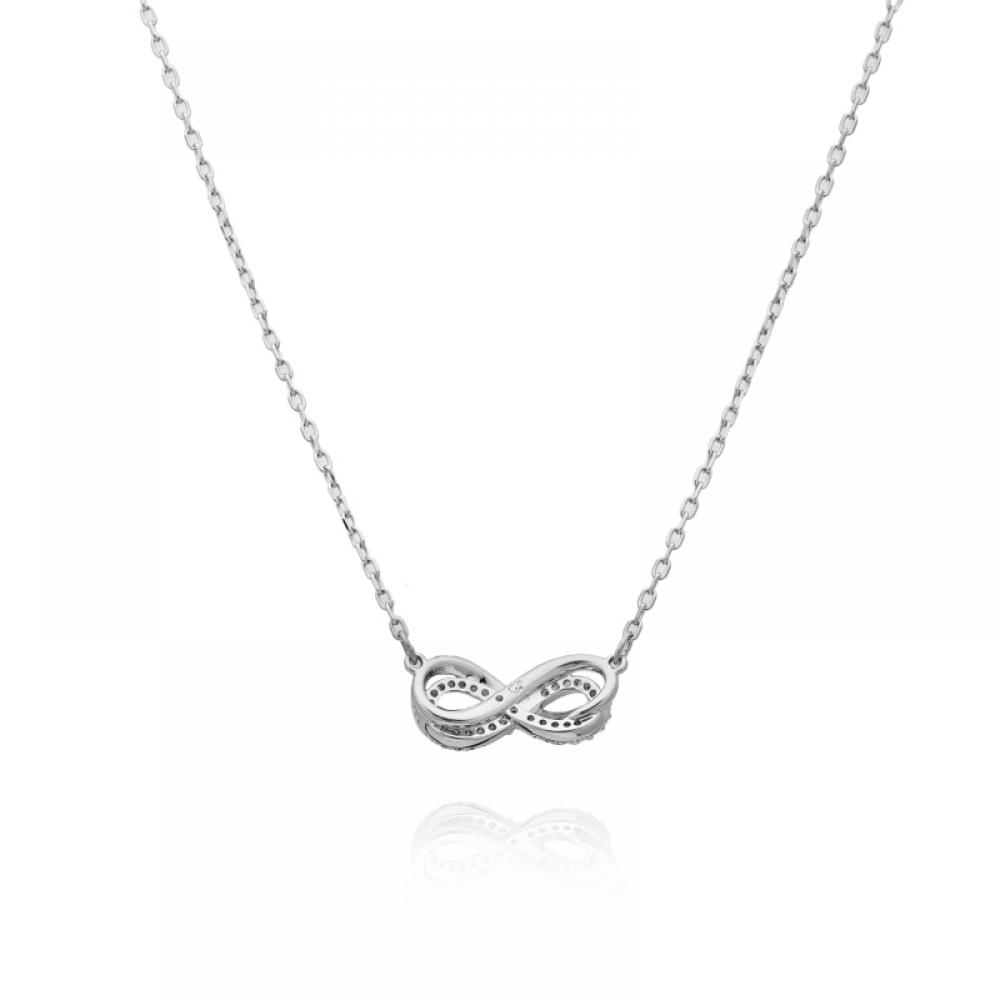 Swarovski 5687265 Hyperbola Infinity Necklace