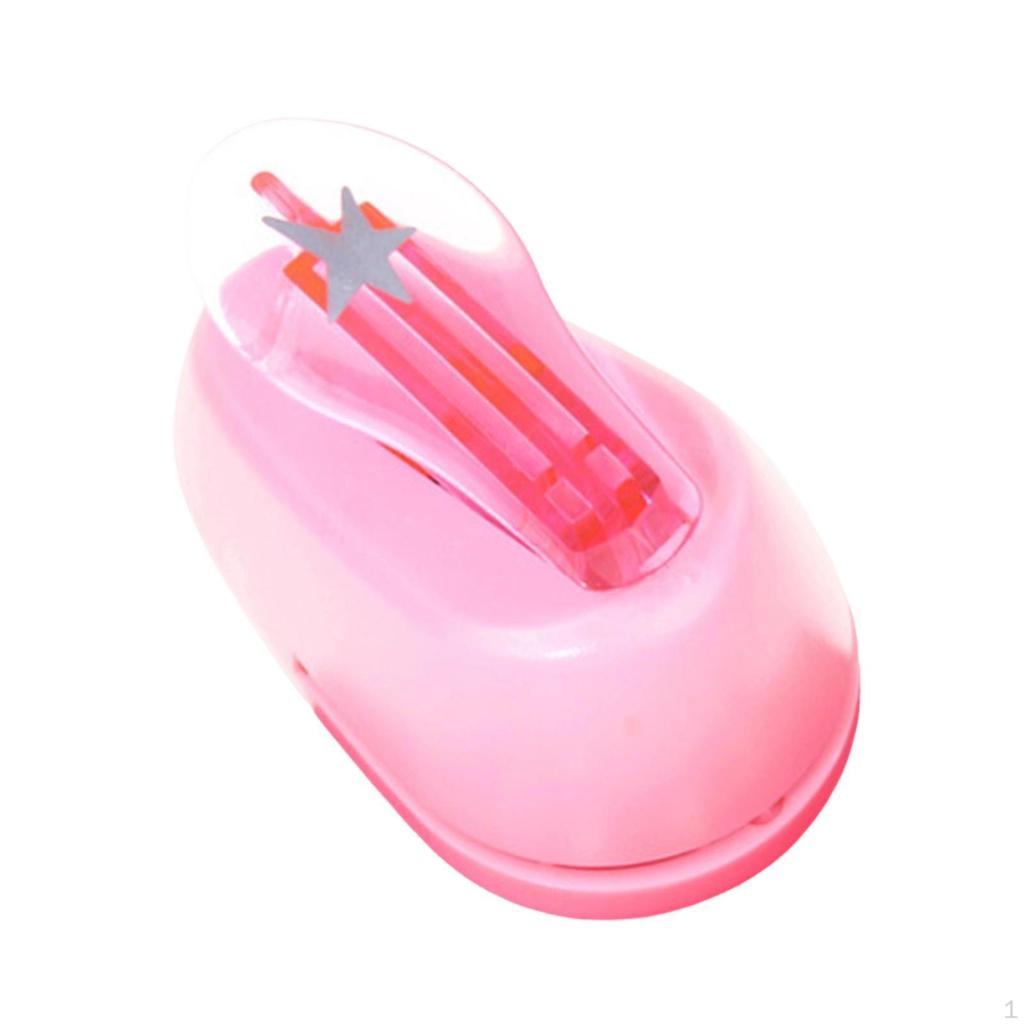 Punch Crafting for DIY Scrapbooking Handmade Card Making with Lever Action Ergonomic PP Material