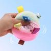 Interactive Ball Dog Toy for Aggressive Chewers Training Decompress Bite Resistant Plush Handle Dog Toys with Bells Pet Supplies