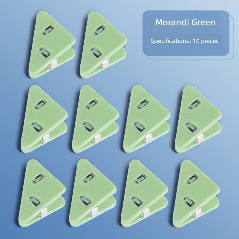 Minimalist Bill Folder Transparent Color Plastic Office Storage Mark Organize Fantastic Test Paper Clip 90 Degree Clip Stationery A4 Test Paper Clip