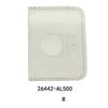 Car Right Lamp Cover Brand New Interior Parts Reading Light Cover Roof Direct Replacement Easy tallation 1×