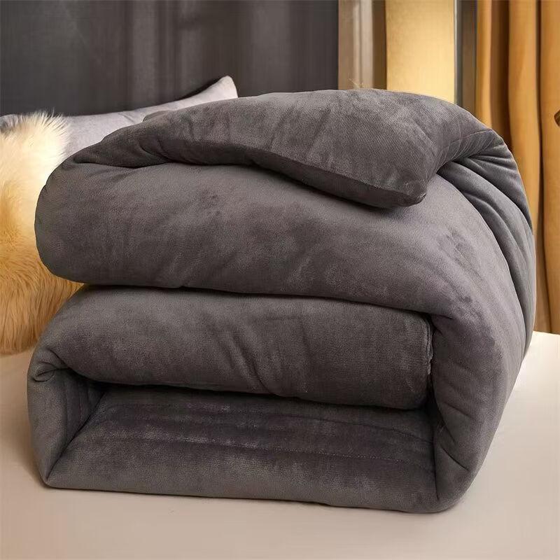 

Oeny Double-Sided Milk Velvet Winter Quilt