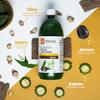 KRISHNA'S HERBAL & AYURVEDA Ayurvedic Detox Juice 1000 ml Karela Jamun Neem Giloy for Liver Detox & Body Cleansing