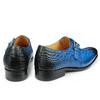 Mode Beliebtes Krokodilmuster Herren Lederschuhe Spitzschuh Monk Strap Oxfords Schuh Italienischer Stil Slipper Sapato Social Masculino