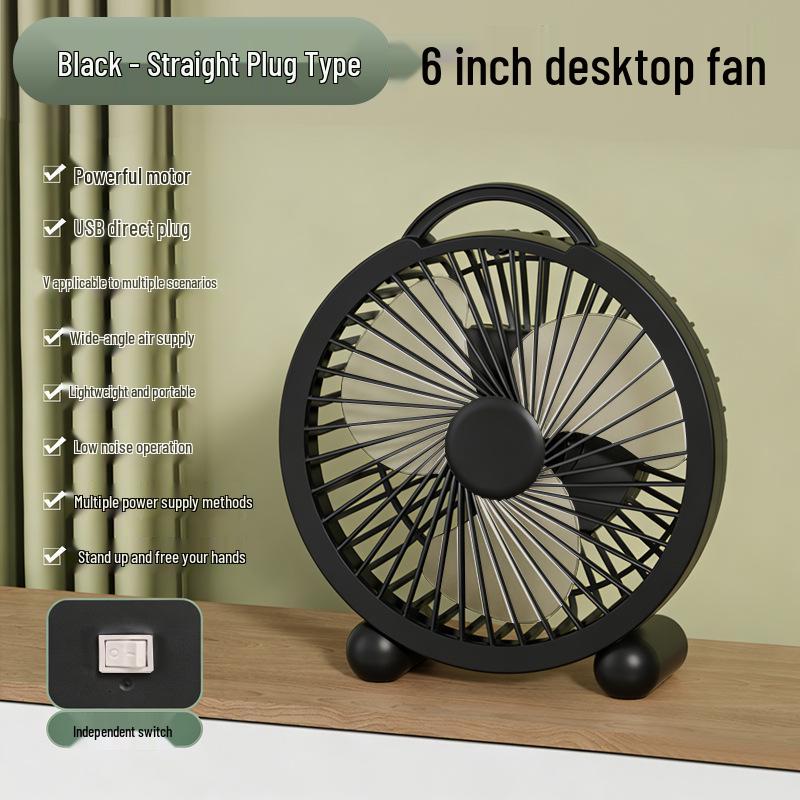 Mini USB Desktop Fan for Office, Bedroom, and Dorm