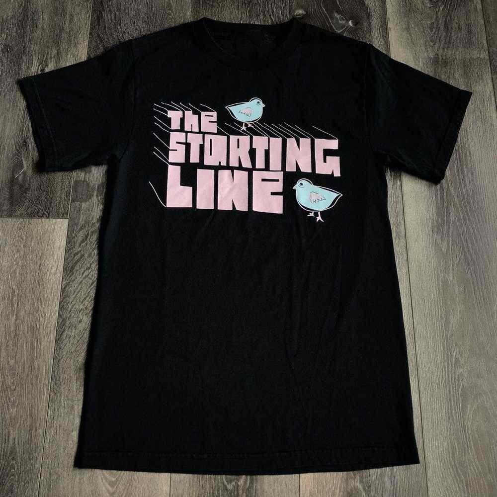 The Starting Line Band Black 100% Cotton Full Size  Shirt BL703
