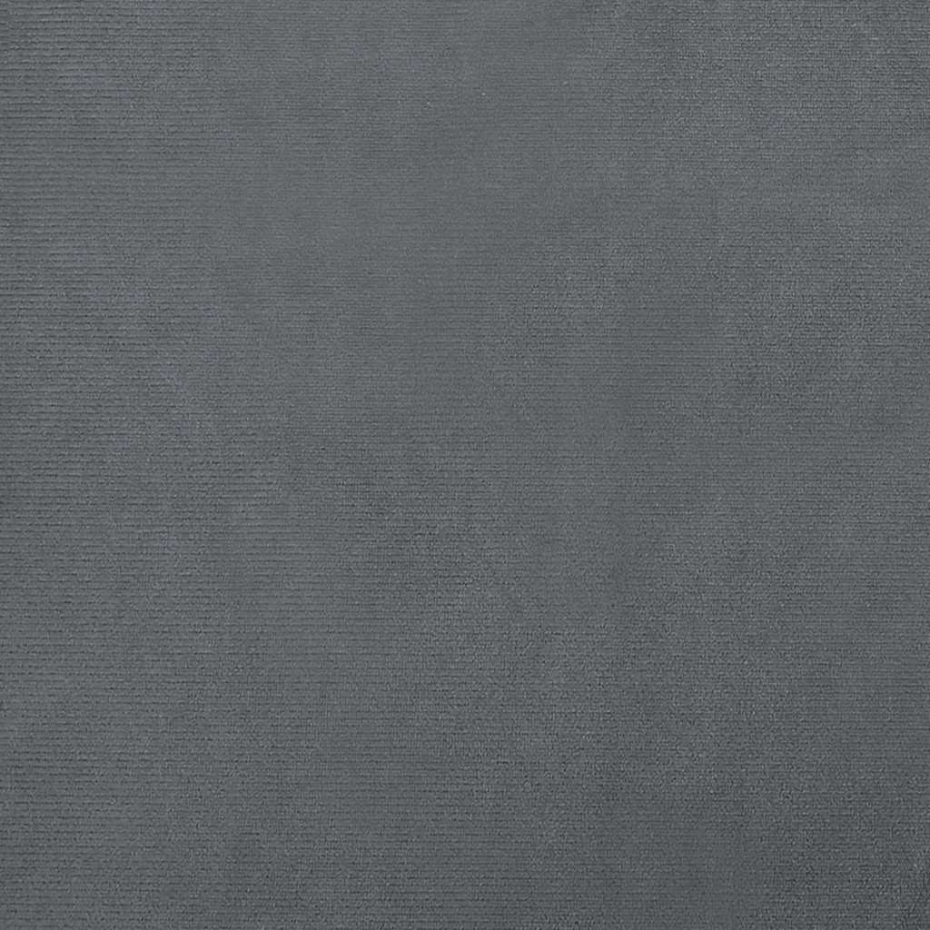 Vidaxl Sofa Dla Dzieci, Ciemnoszara, 50X40X26,5 Cm, Aksamitna