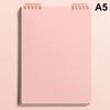 1 Pcs A5/B5 Flip-Up Loose-Leaf Notebook With Detachable Coils No Pinching, Suitable For Student Use