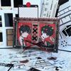 Acrylic Star Lace Band Photo Frame Ins Style Star Chasing Photo Storage Card Frame Creative Decorative Double Storage Frame New