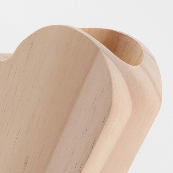 Wooden Love Heart Candle Holder Farmhouse Rustic Heart Shape Candle Stand