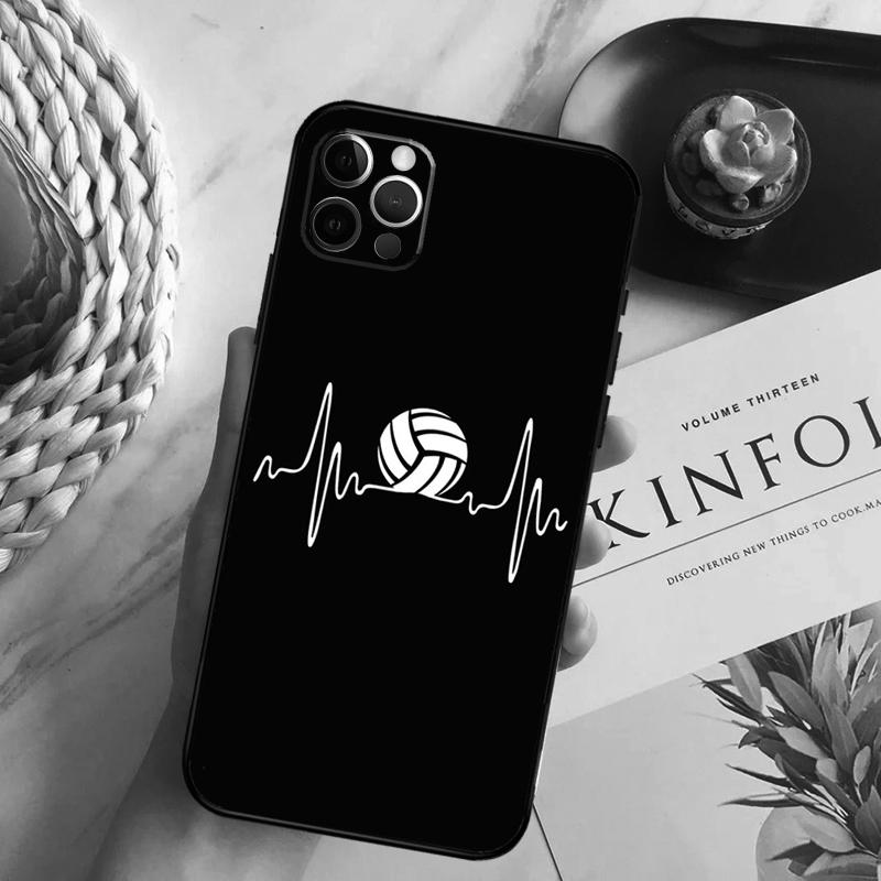 Volleyball Sport Phone Case For iPhone 15 14 13 12 11 16 Pro Max Plus Mini 7 8 X XS Max XR Back Cover Shell
