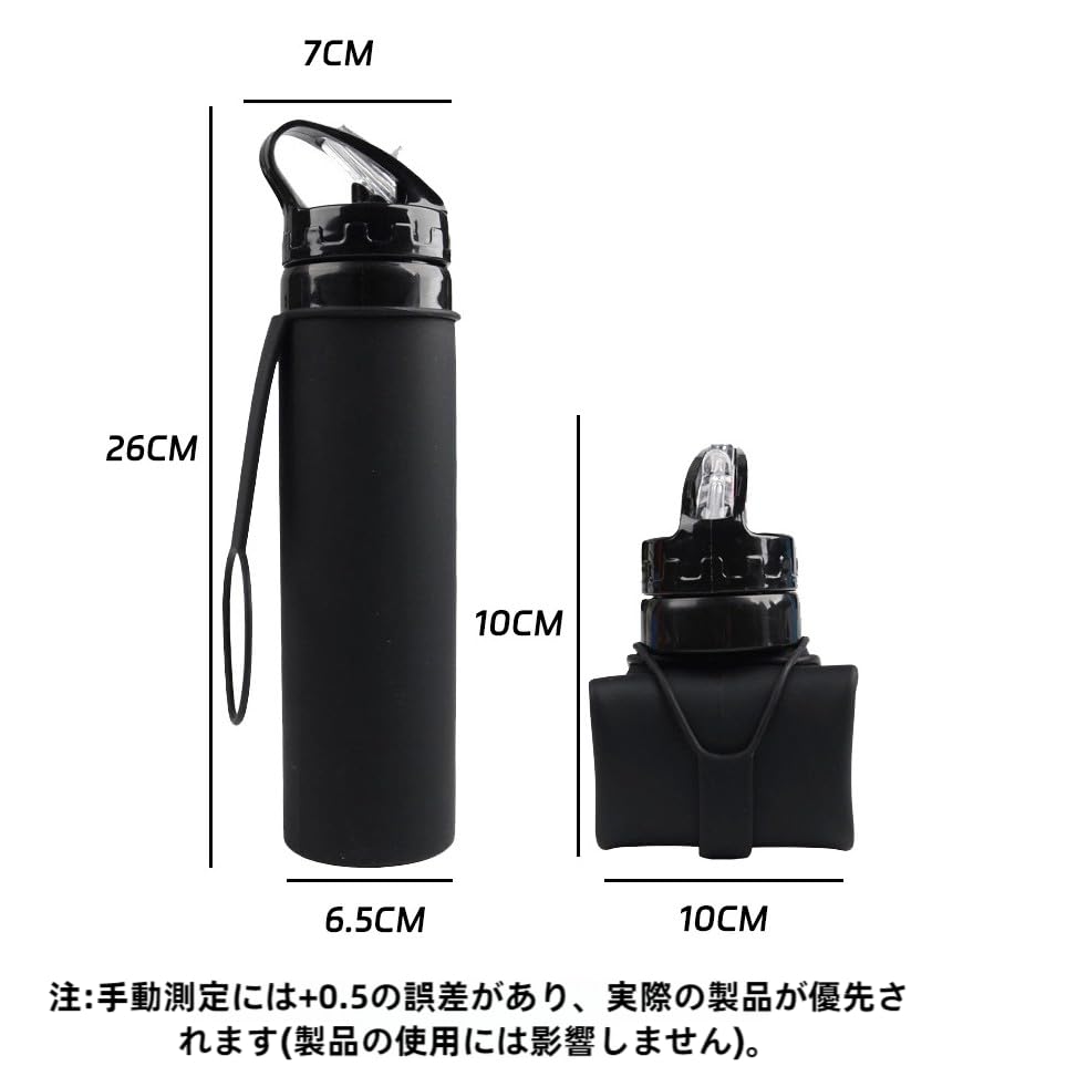 YIHFBB 600ml Water Bottle Made of Safe Resin for Everyday Use Lightweight and Slim Ideal for Outdoor Activities and Direct Drinking and Straw Easy To