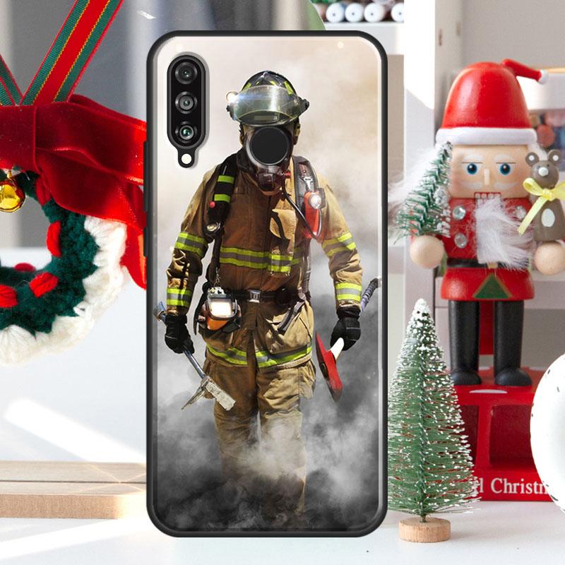 Firefighter Heroes Fireman Cool For Huawei Nova 5T 9 10 SE 7i 8i 11i 12i Y73 Y72 Y61 Y91 Y60 Y70 Y90 P20 P40 P30 Lite Case