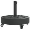 Vidaxl Podstawa Do Parasola, Z Kółkami, Do Słupków Ø38/48 Mm, 27 Kg